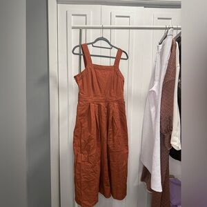 Universal Thread Terracotta Sleeveless Jumpsuit